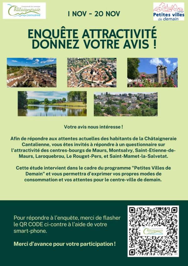 Enquête attractivité